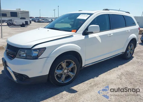2017 Dodge Journey Crossroad Plus из США, поврежденный, VIN 3C4PDCGG5HT698336